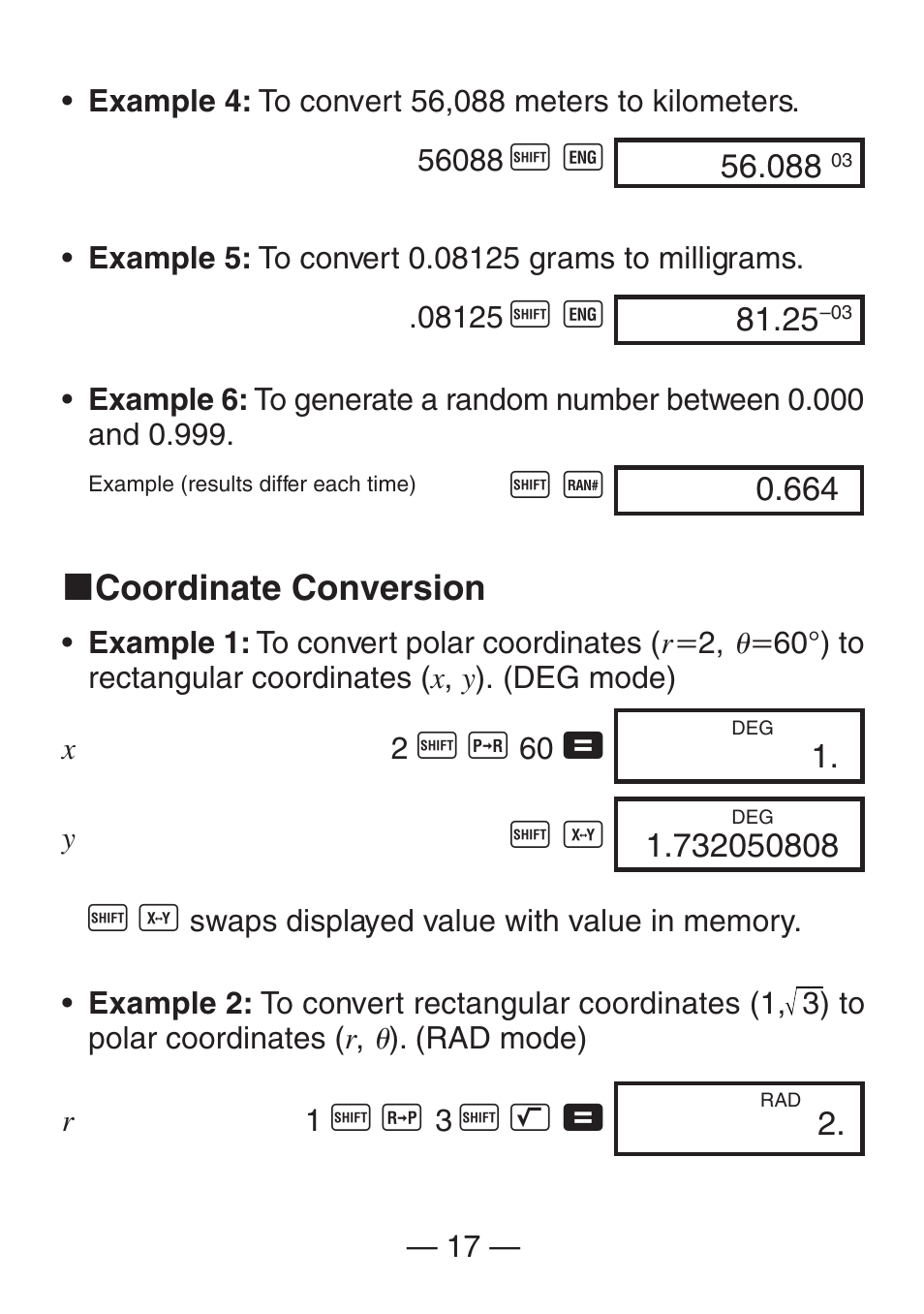 Casio FX-260SOLAR User Manual | Page 19 / 38