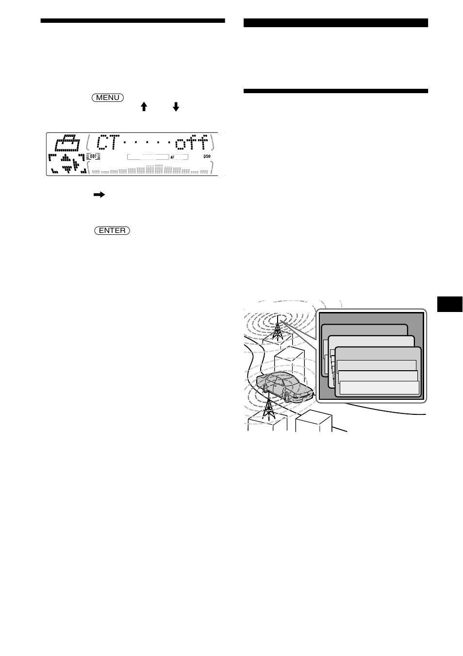 Ställa klockan automatiskt, Dab (tillval), Översikt av dab | Sid 21, 21 ställa klockan automatiskt | Sony MDX-M690  RU User Manual | Page 101 / 254