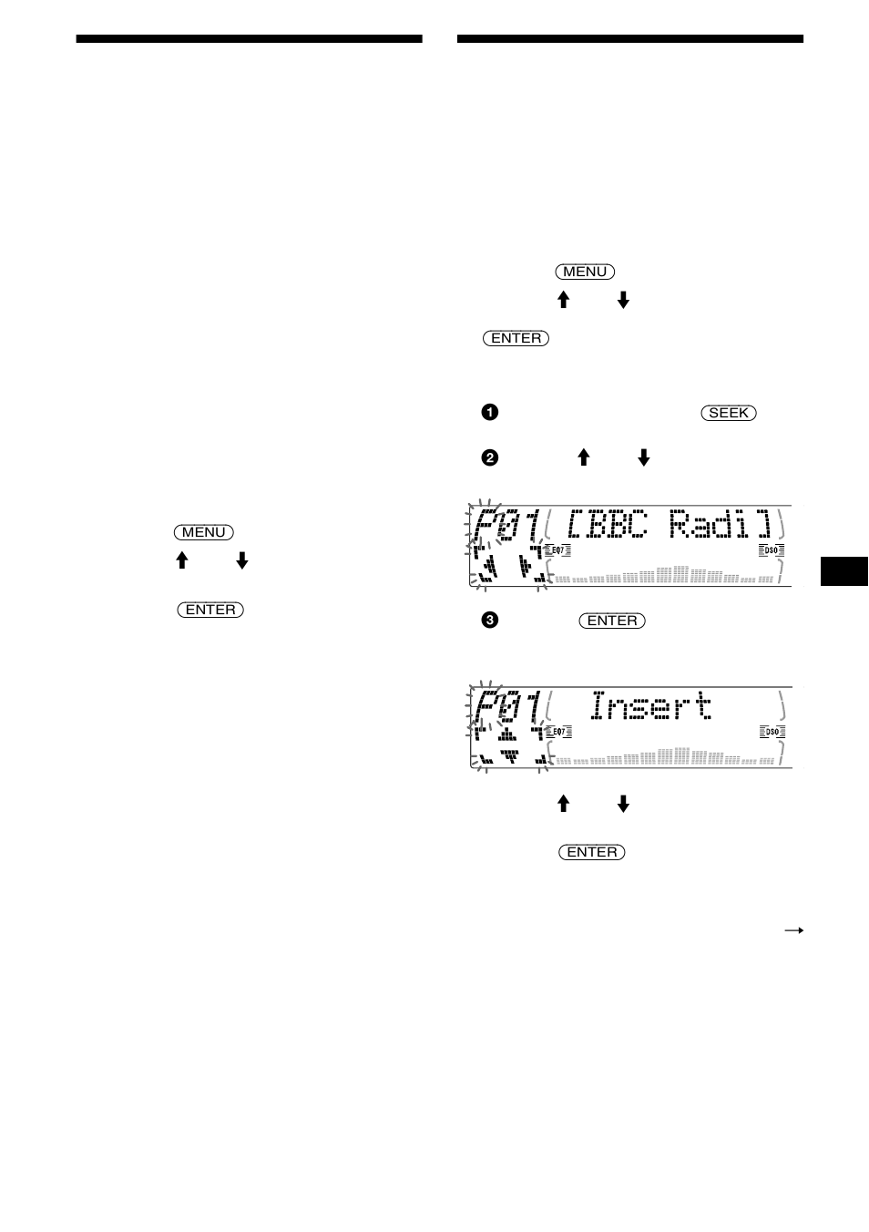 Ställa in dab-tjänster automatiskt, Ställa in dab-tjänster manuellt, Preset edit | 23 ställa in dab-tjänster automatiskt | Sony MDX-M690  RU User Manual | Page 103 / 254