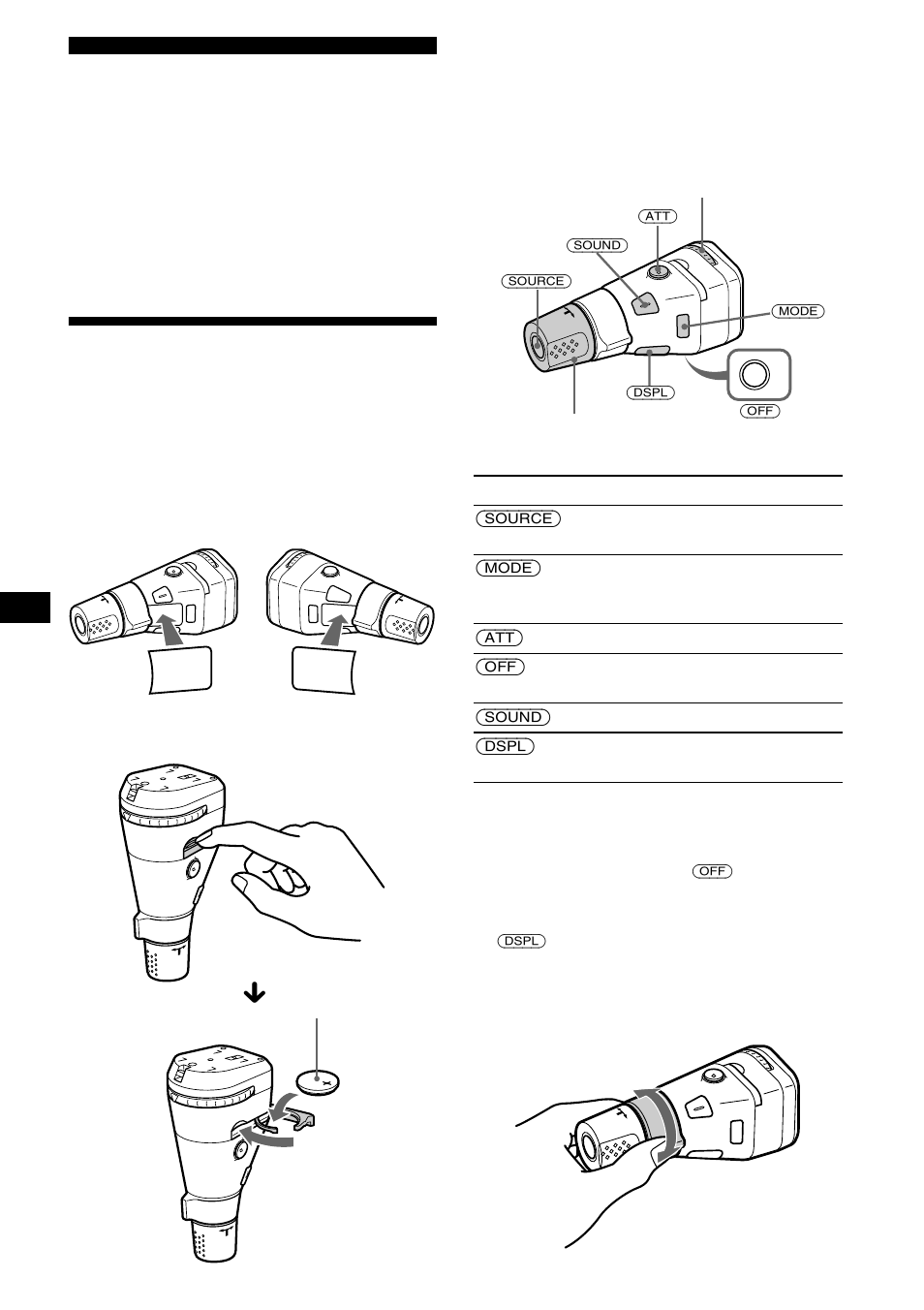 Andra funktioner, Använda fjärrkontrollen rotary commander, Använda fjärrkontrollen rotary | Commander | Sony MDX-M690  RU User Manual | Page 112 / 254