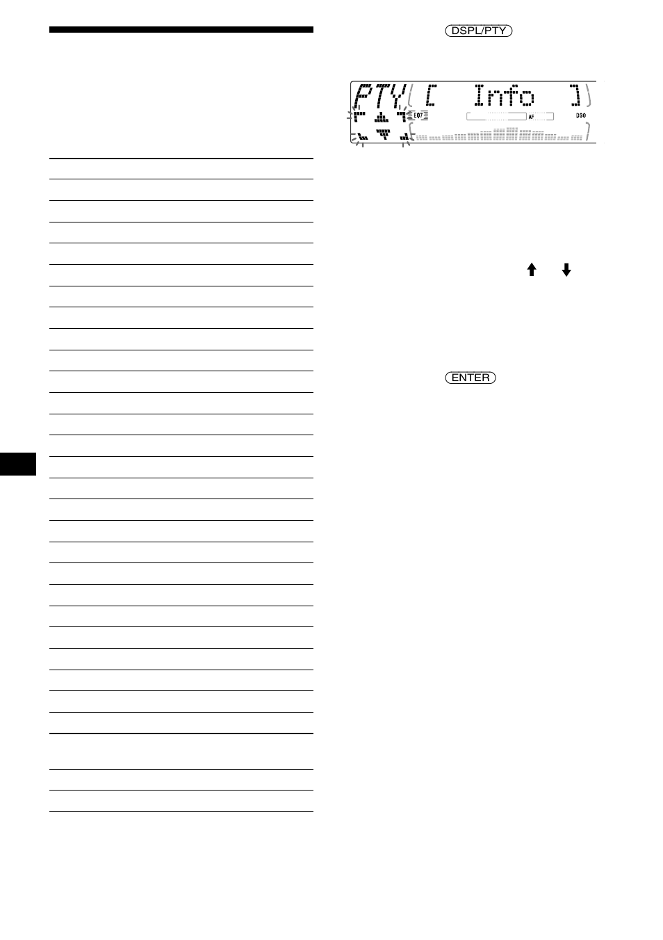 Sintonizar as estações por tipo de programa, 20 sintonizar as estações por tipo de programa | Sony MDX-M690  RU User Manual | Page 140 / 254