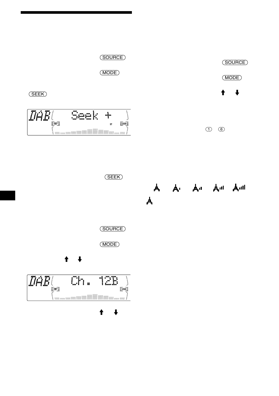 Operações básicas de dab, 22 operações básicas de dab | Sony MDX-M690  RU User Manual | Page 142 / 254