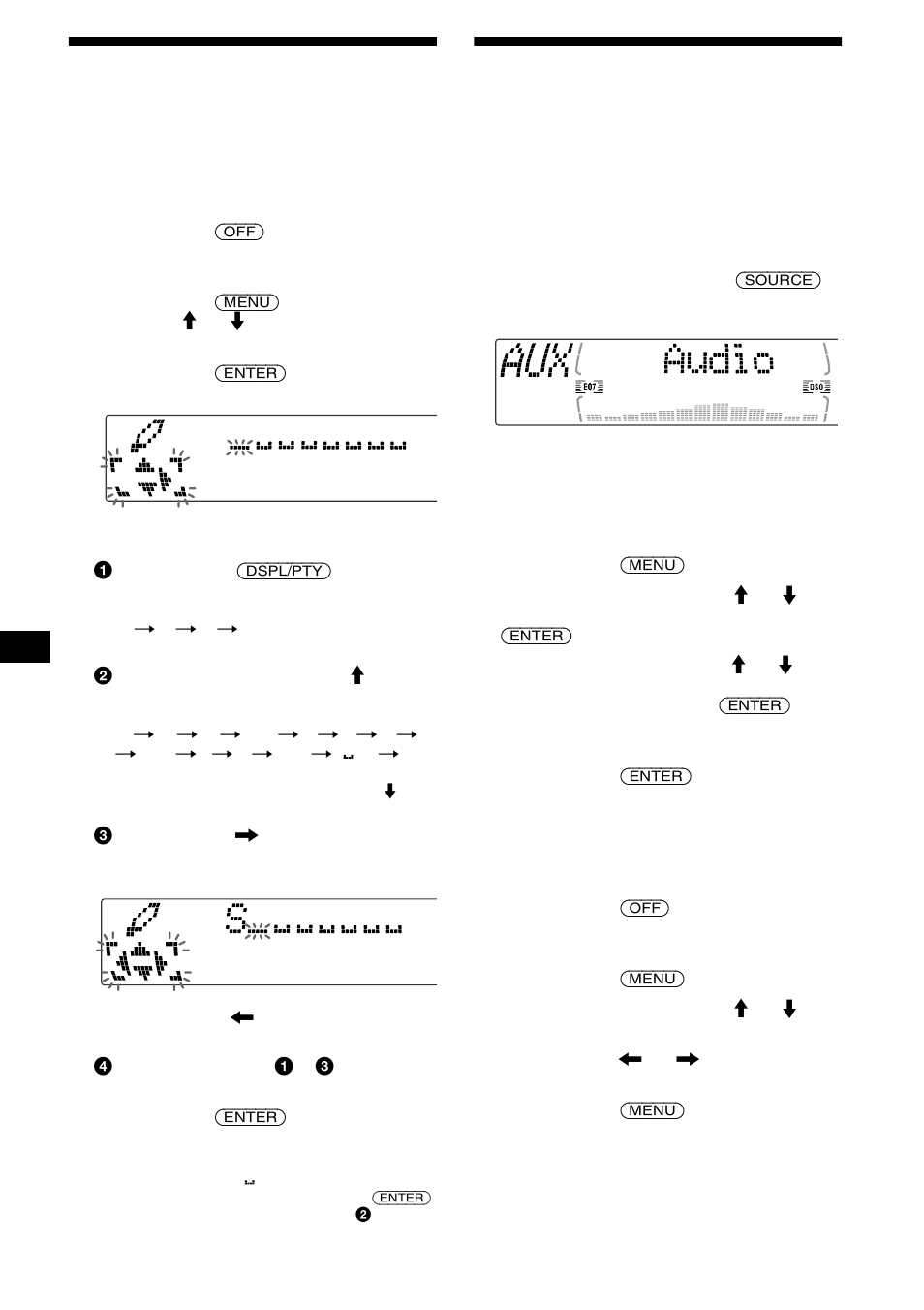 Identificar um visor dinâmico, Só no cdx-m770), 36 identificar um visor dinâmico | Sony MDX-M690  RU User Manual | Page 156 / 254