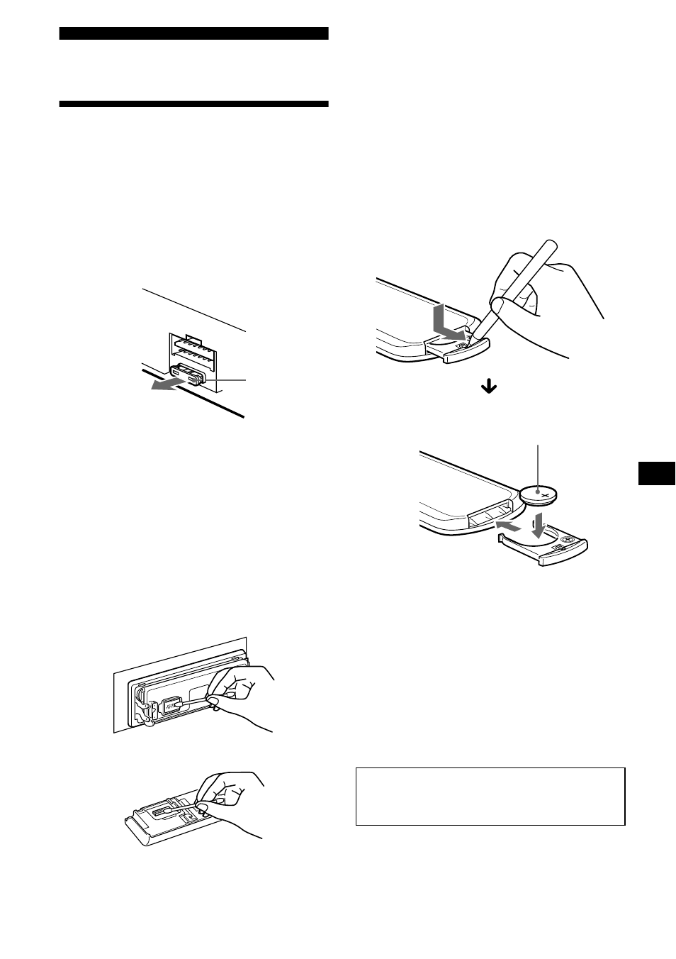 Informações adicionais, Manutenção | Sony MDX-M690  RU User Manual | Page 157 / 254
