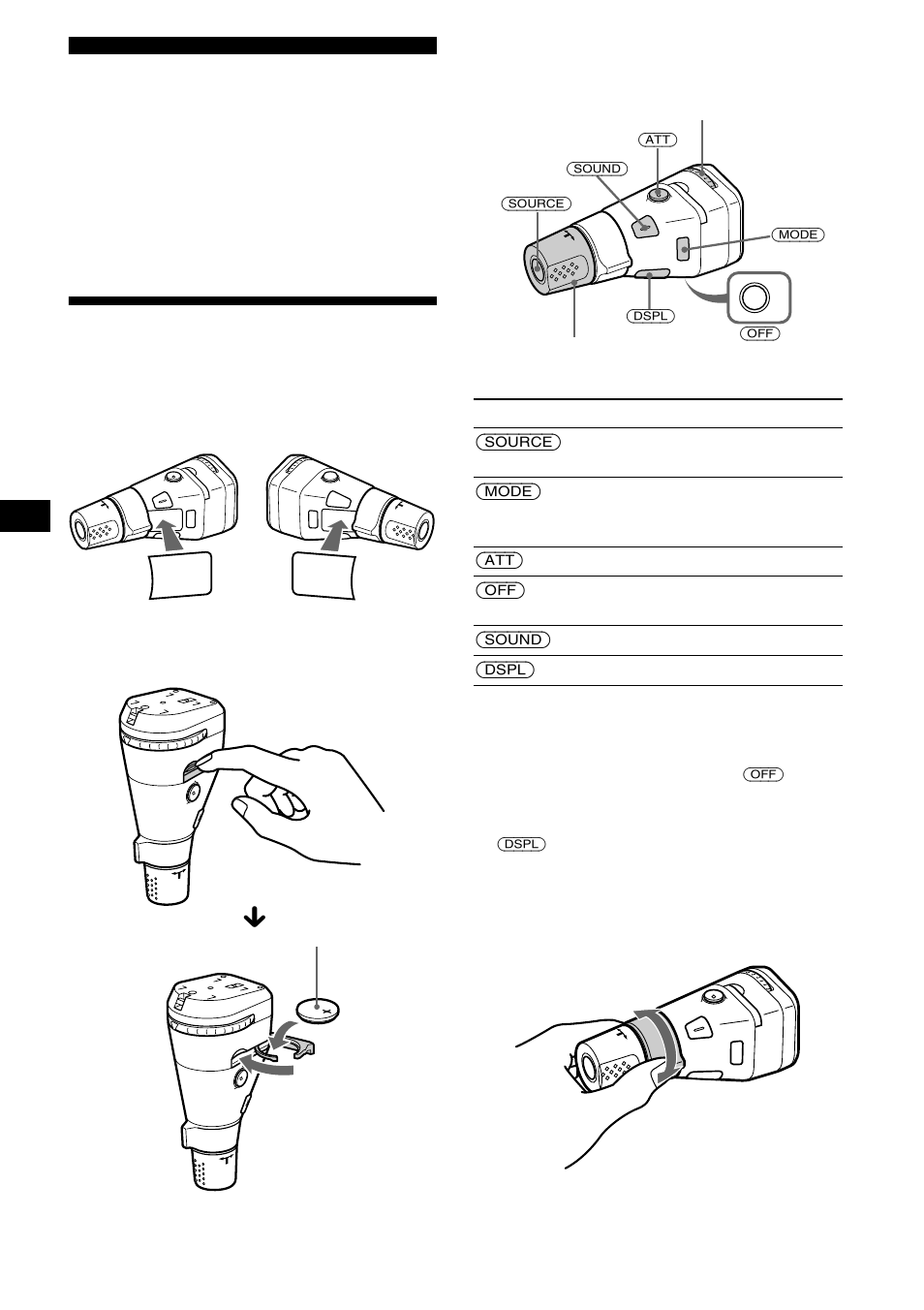 Other functions, Using the rotary commander | Sony MDX-M690  RU User Manual | Page 32 / 254