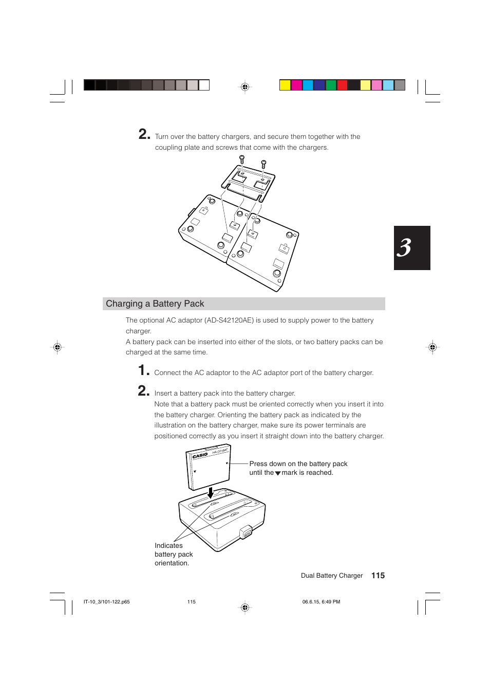 Casio Stylus User Manual | Page 115 / 126