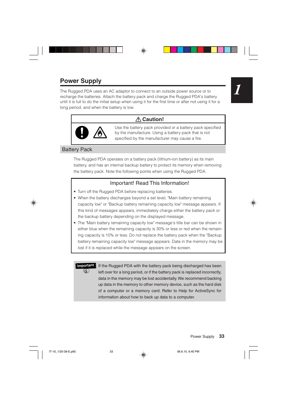 Power supply | Casio Stylus User Manual | Page 33 / 126