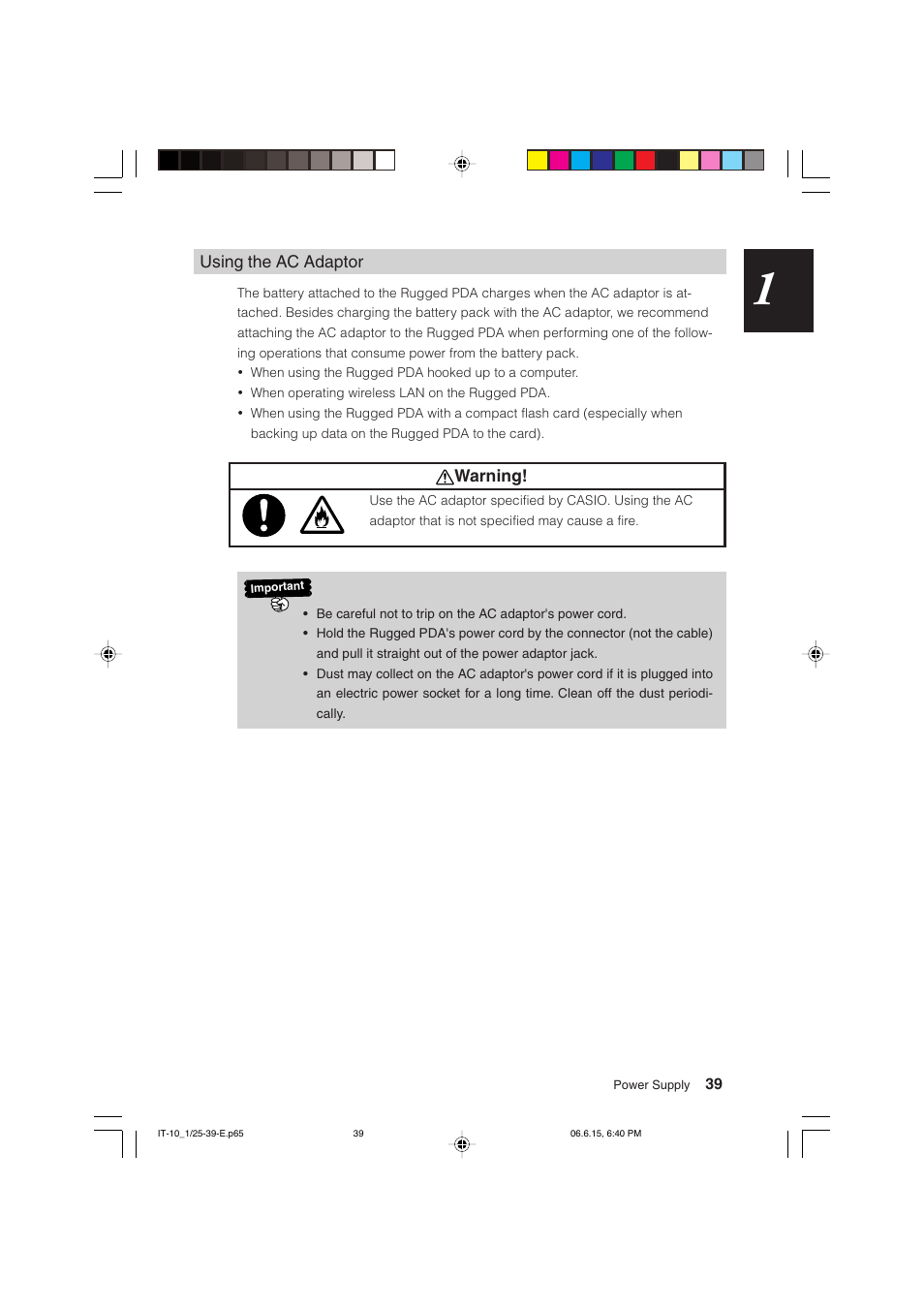 Casio Stylus User Manual | Page 39 / 126