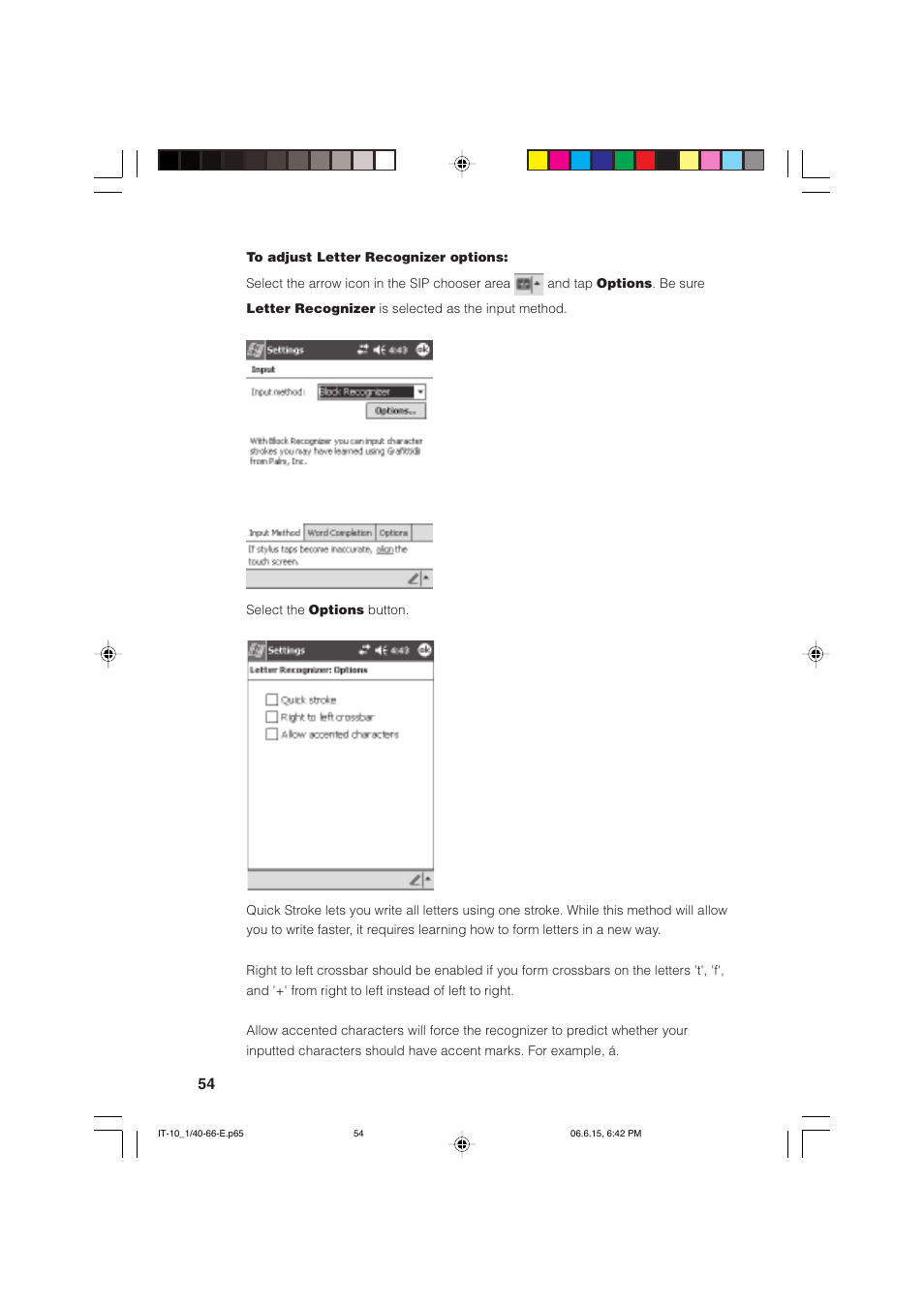 Casio Stylus User Manual | Page 54 / 126