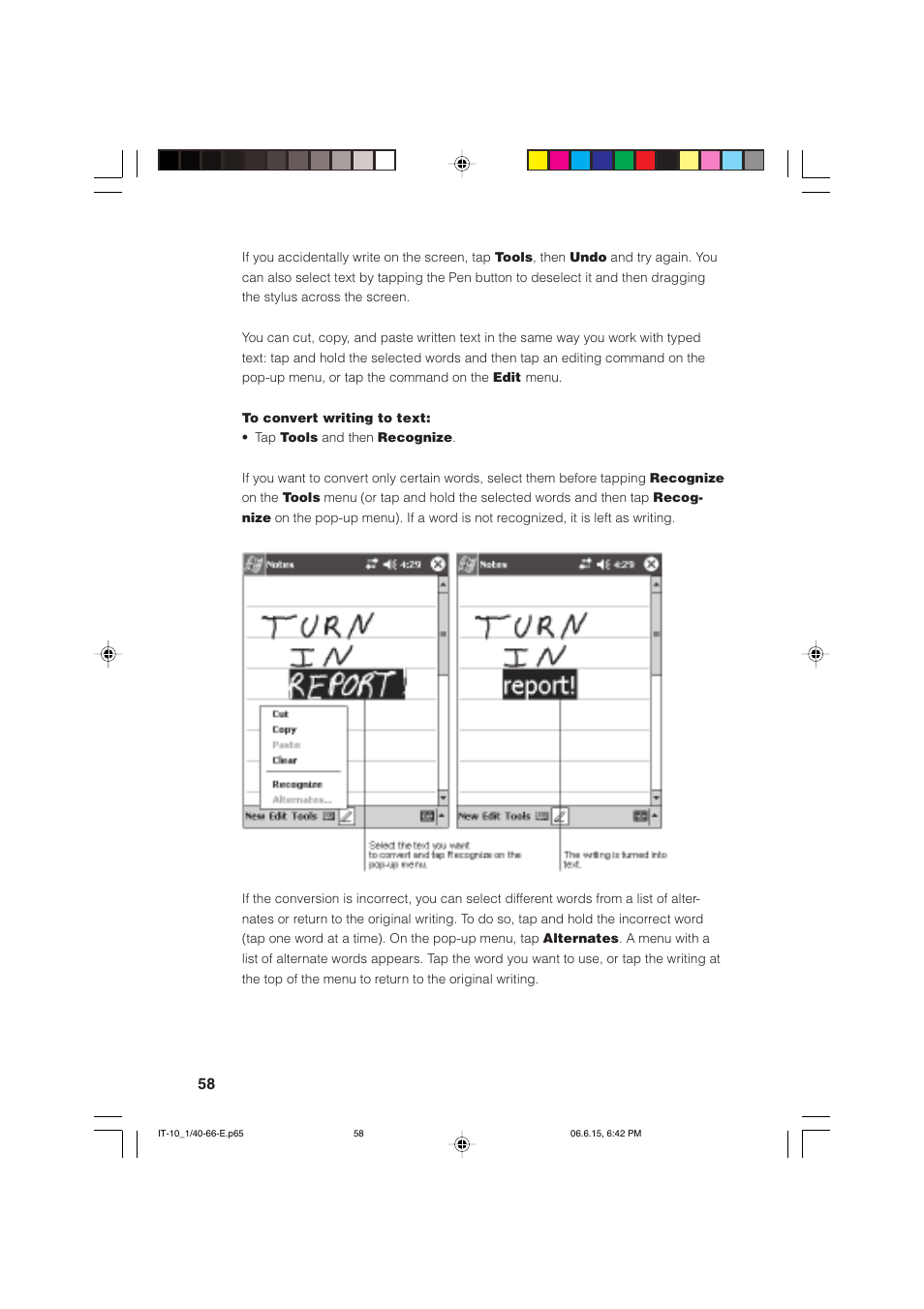 Casio Stylus User Manual | Page 58 / 126