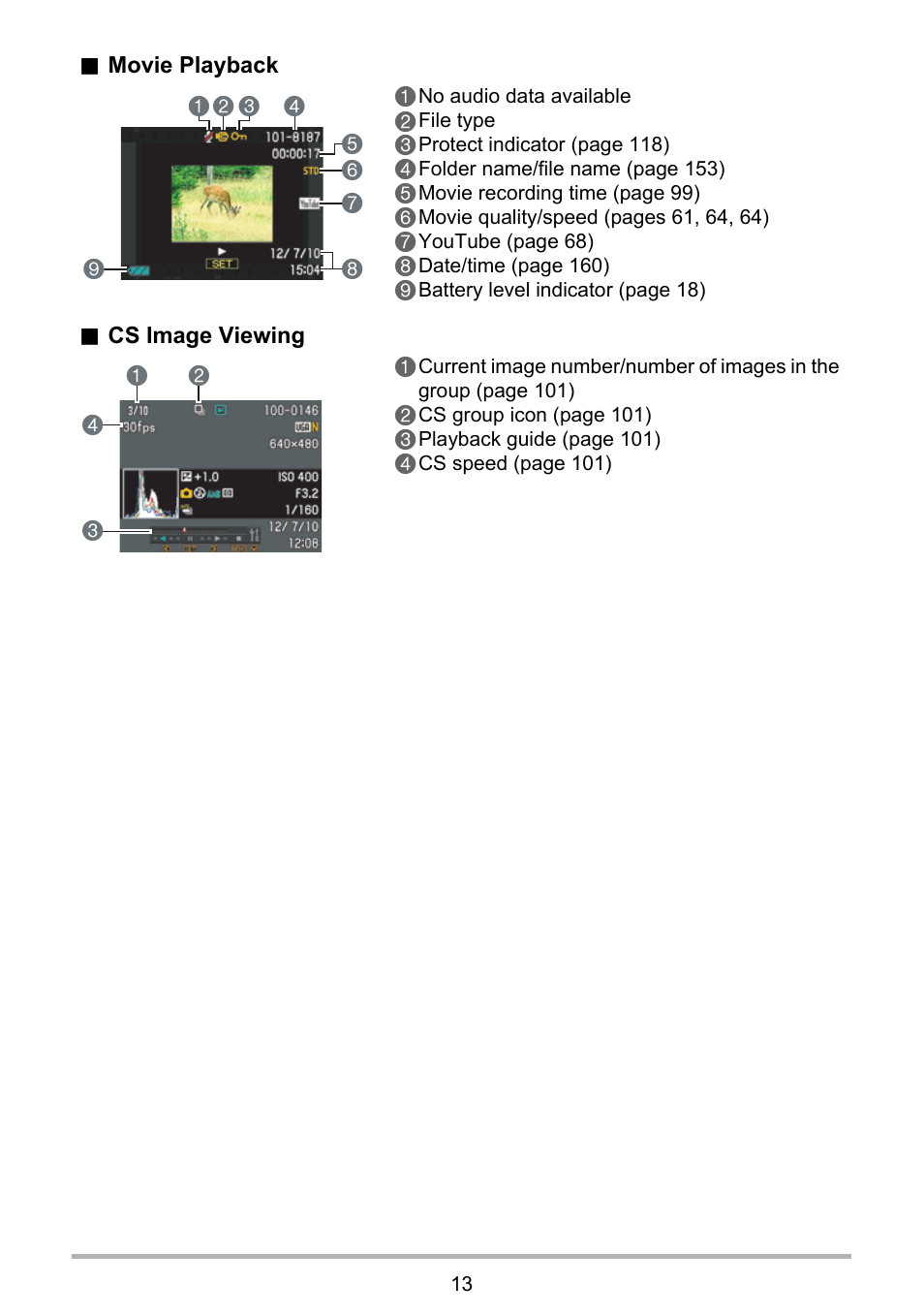 Casio EXILIM EX-ZR100 User Manual | Page 13 / 205