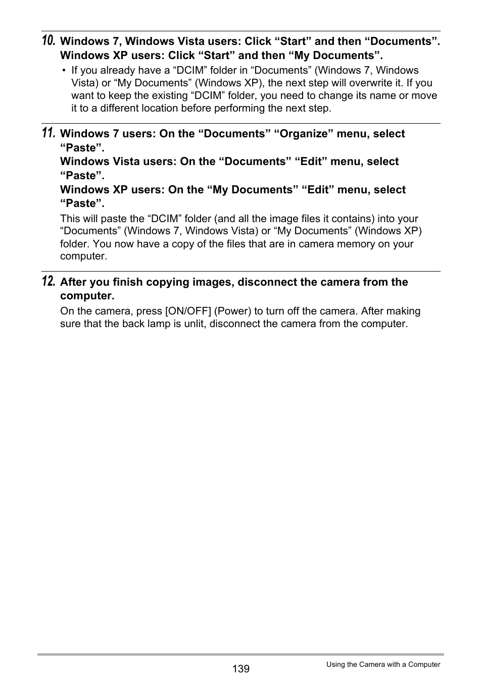 Casio EXILIM EX-ZR100 User Manual | Page 139 / 205