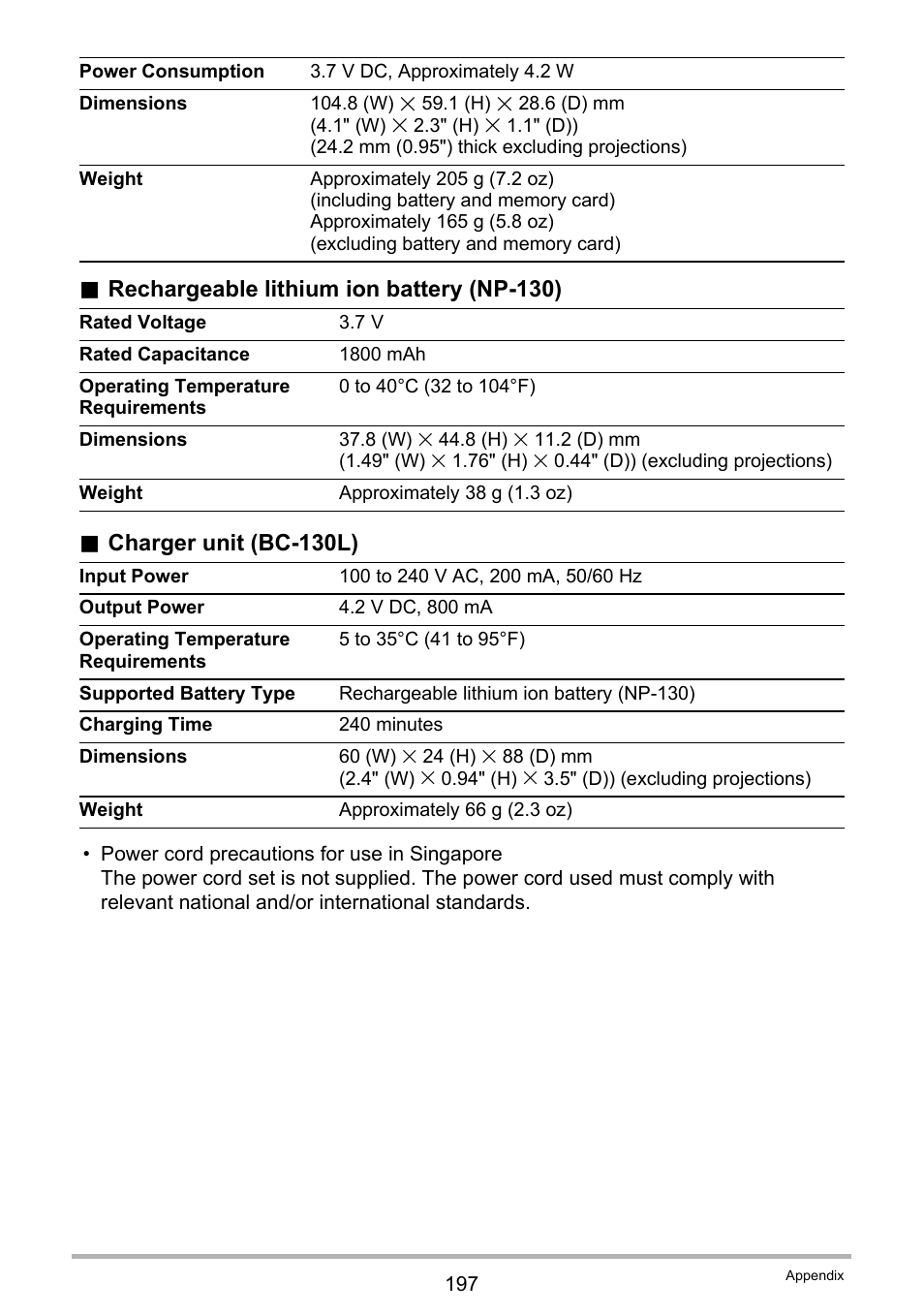 Casio EXILIM EX-ZR100 User Manual | Page 197 / 205
