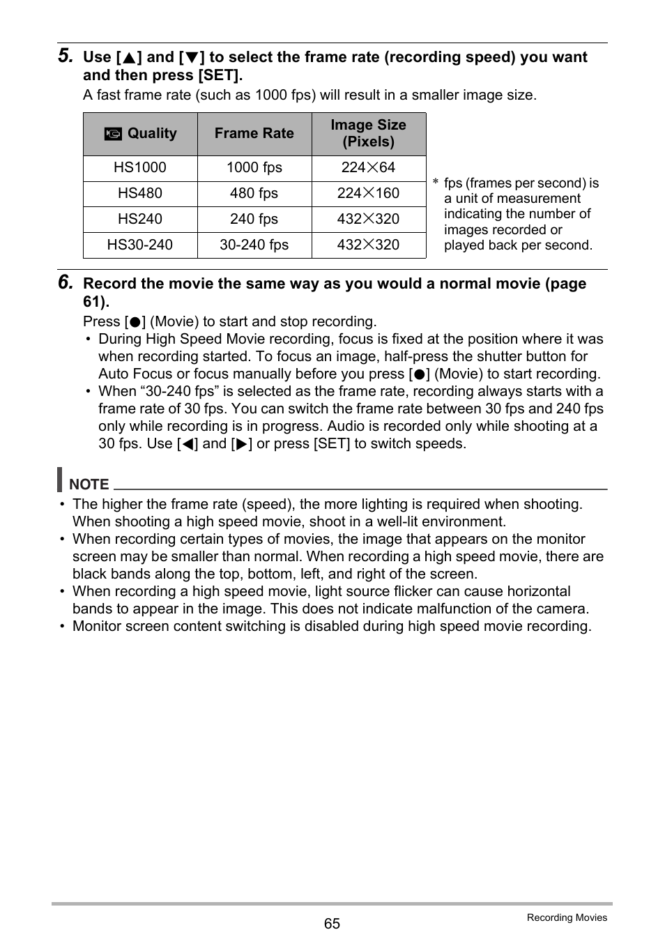 Casio EXILIM EX-ZR100 User Manual | Page 65 / 205