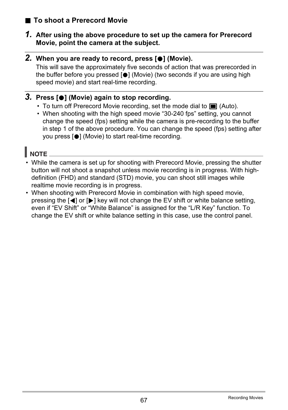 Casio EXILIM EX-ZR100 User Manual | Page 67 / 205
