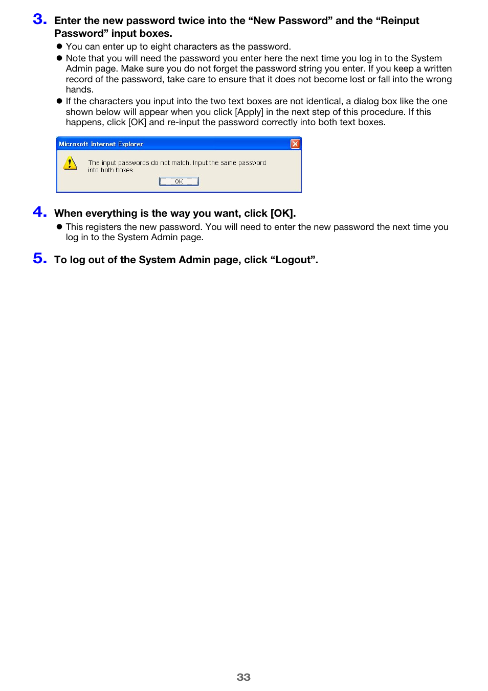 Casio XJ-A246 User Manual | Page 33 / 47