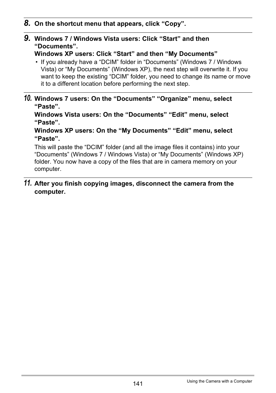 Casio EXILIM EX-ZR15 User Manual | Page 141 / 195