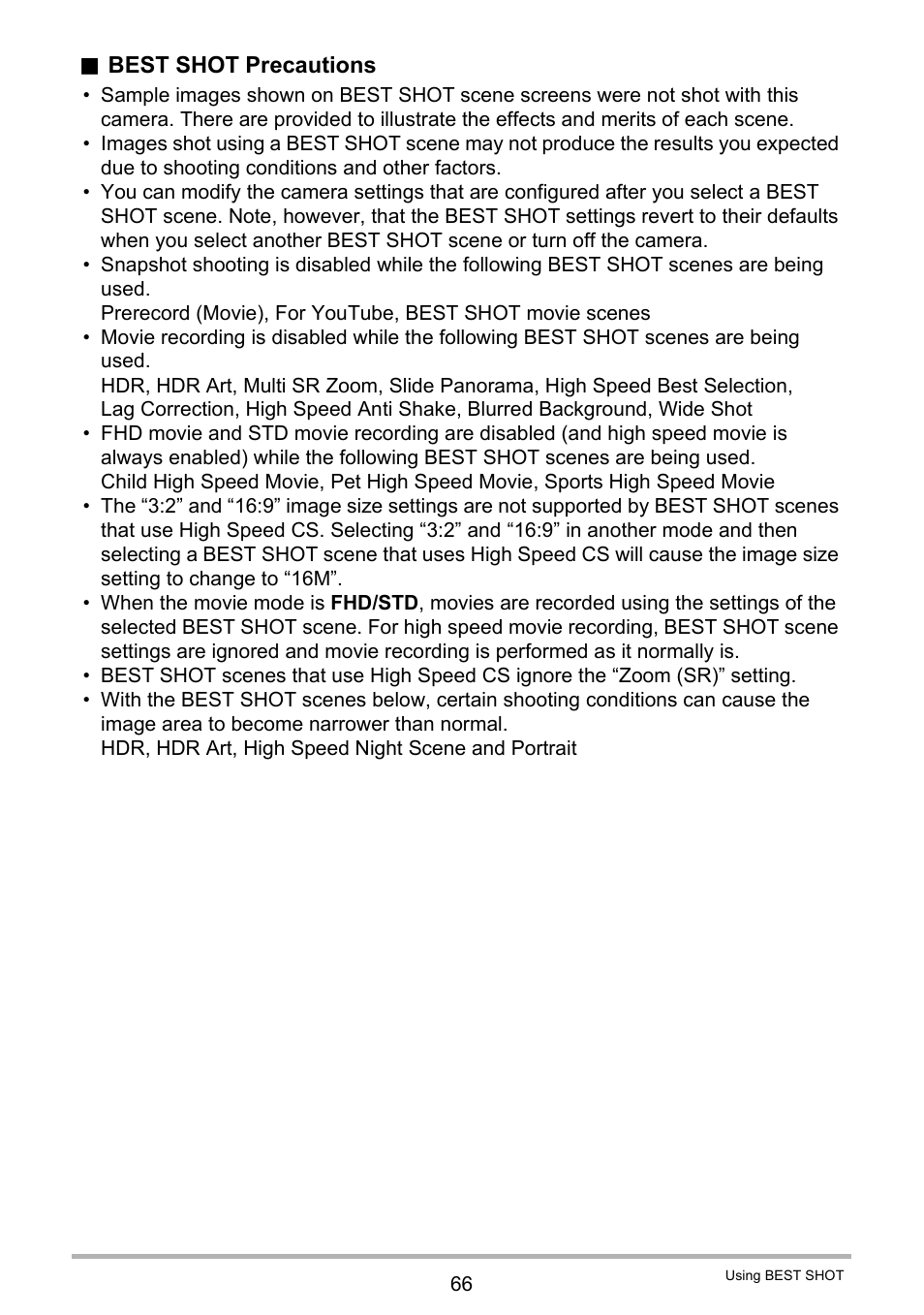 Casio EXILIM EX-ZR15 User Manual | Page 66 / 195