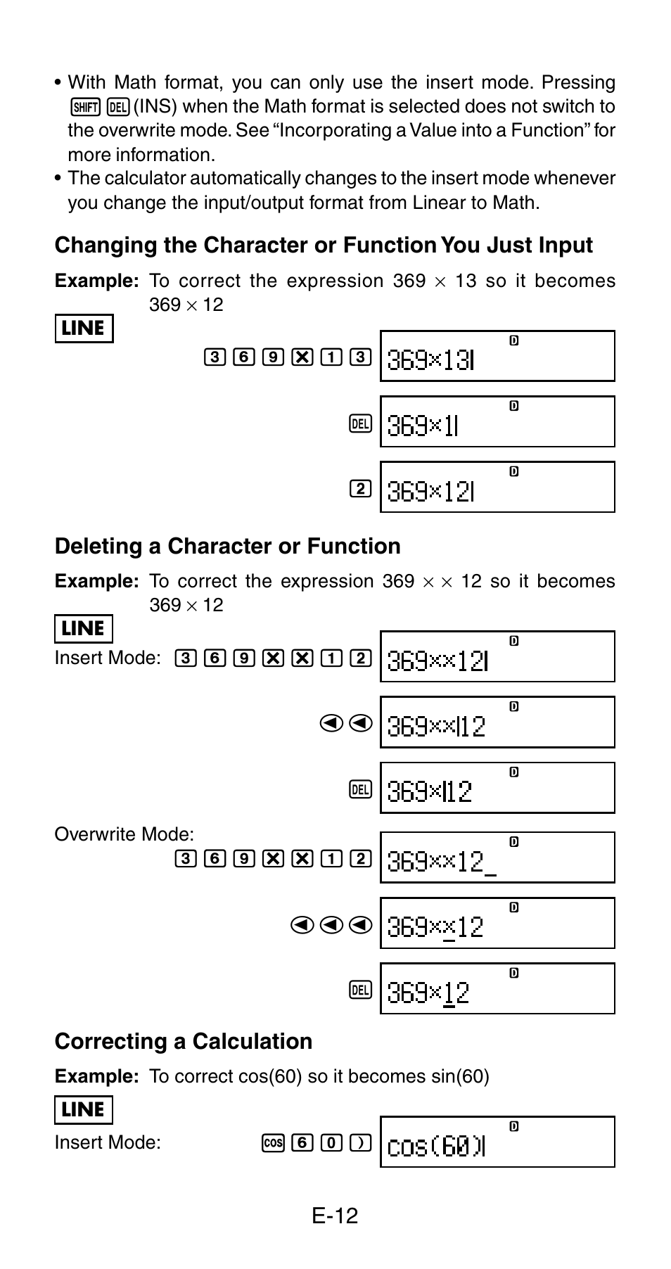 Casio fx-115ES User Manual | Page 14 / 54