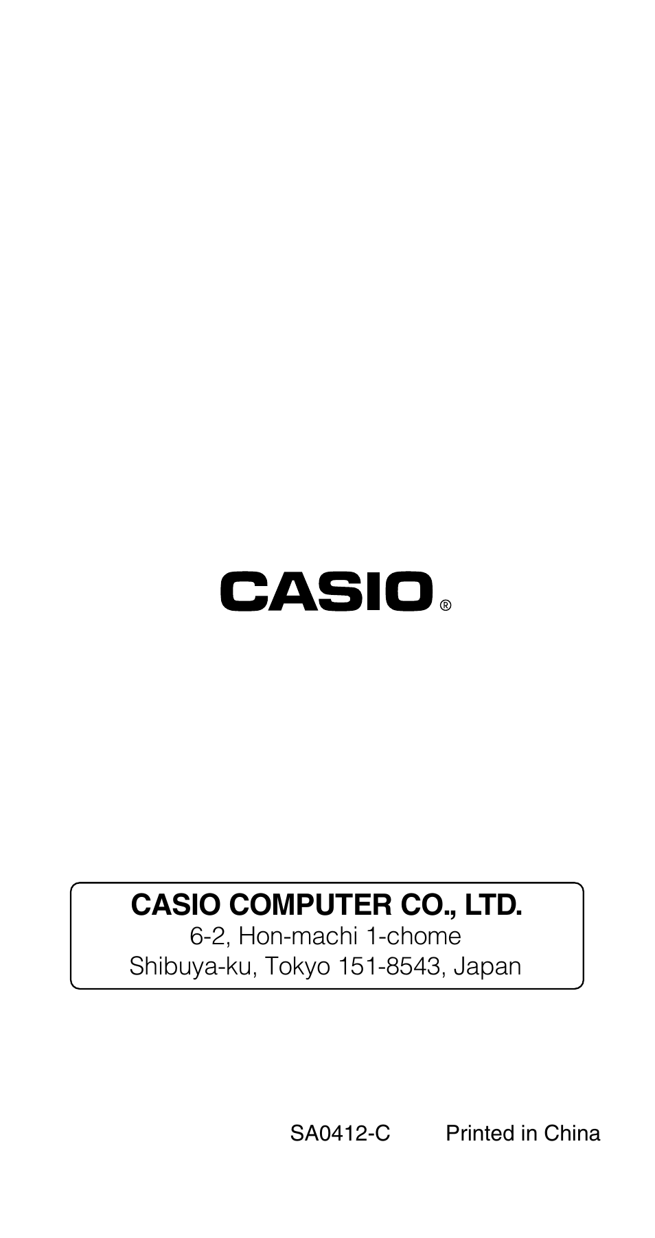 Casio computer co., ltd | Casio fx-115ES User Manual | Page 54 / 54