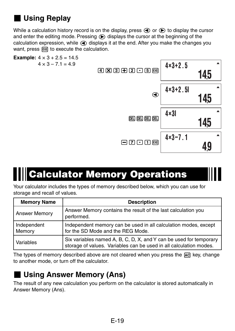 Casio fx-50F PLUS User Manual | Page 20 / 80