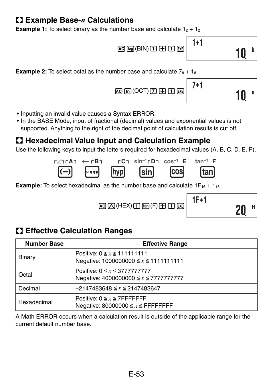 1f+ 1 | Casio fx-50F PLUS User Manual | Page 54 / 80