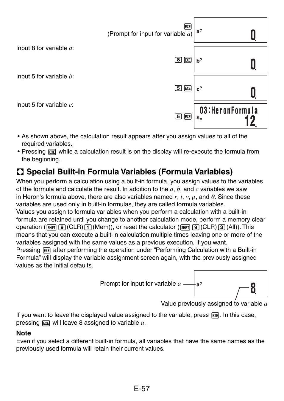 03 :he r onfo rmu l a | Casio fx-50F PLUS User Manual | Page 58 / 80