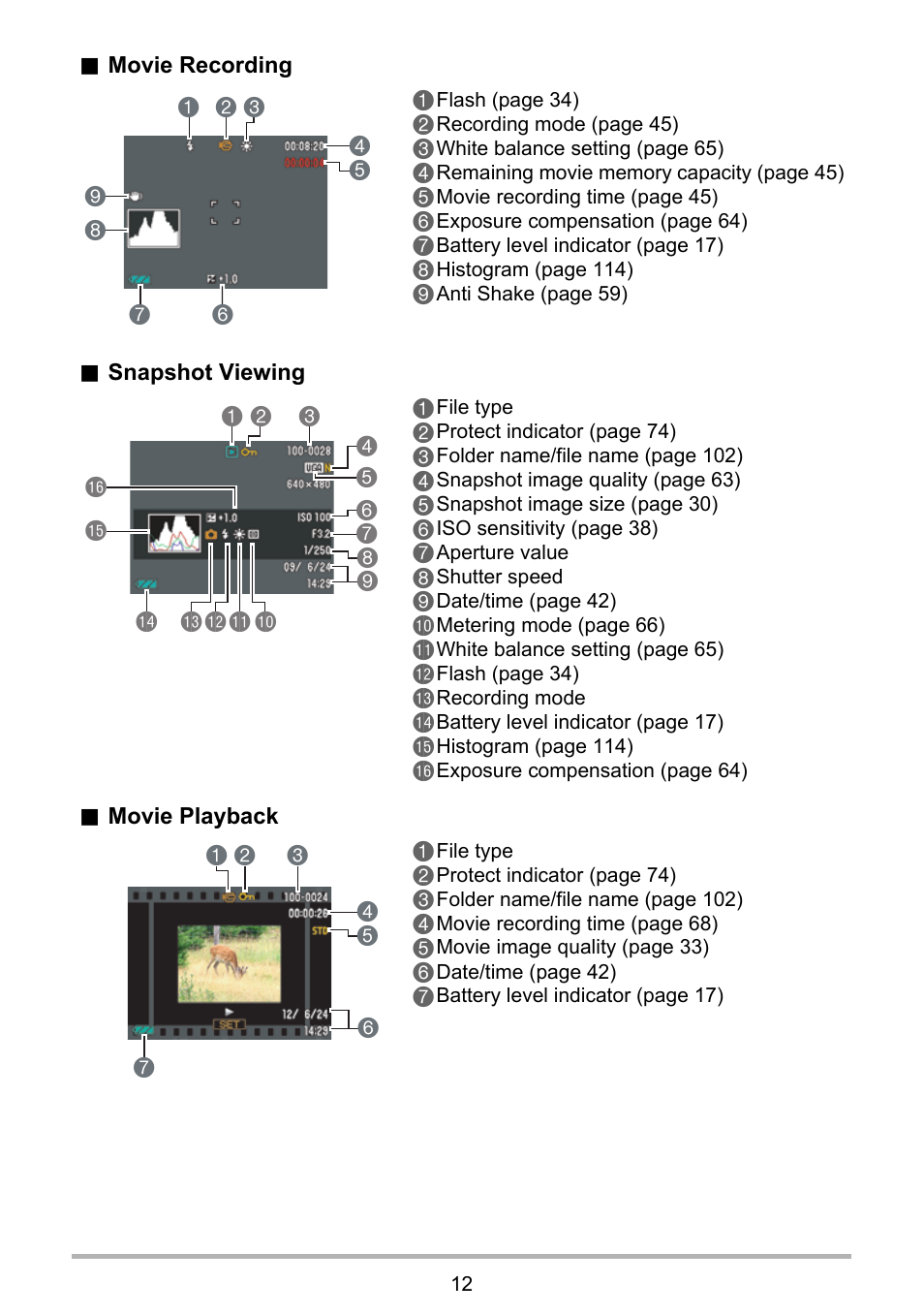 Casio Exilim EX-S8 User Manual | Page 12 / 143