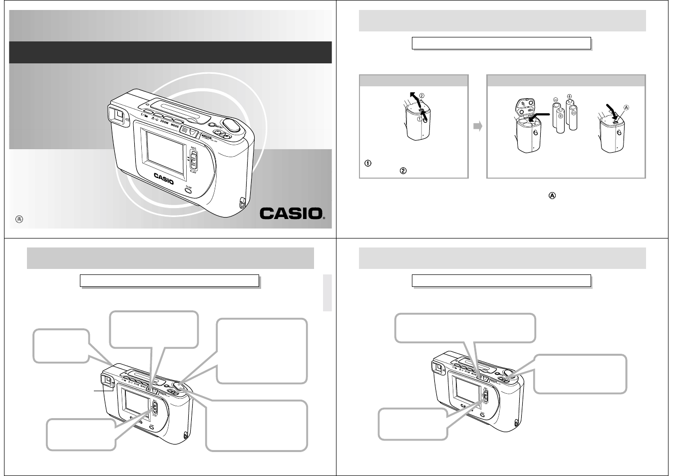 Casio QV-5500SX User Manual | 26 pages