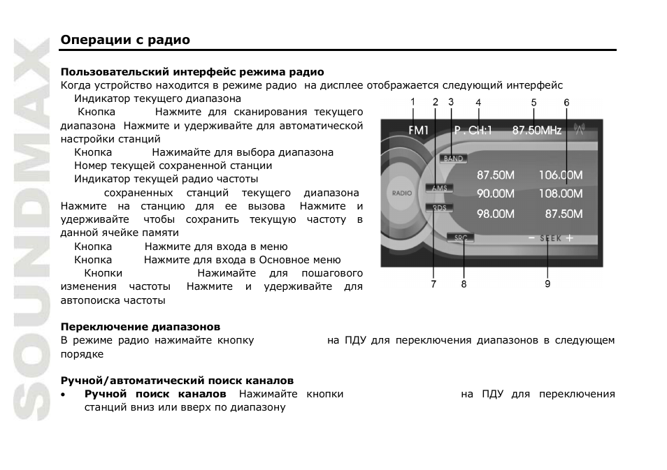 SoundMax SM-CMMD6511G User Manual | Page 52 / 71