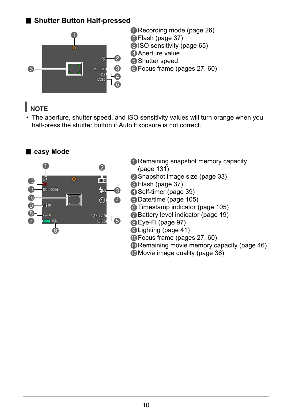 Casio EXILIM EX-Z28 User Manual | Page 10 / 137