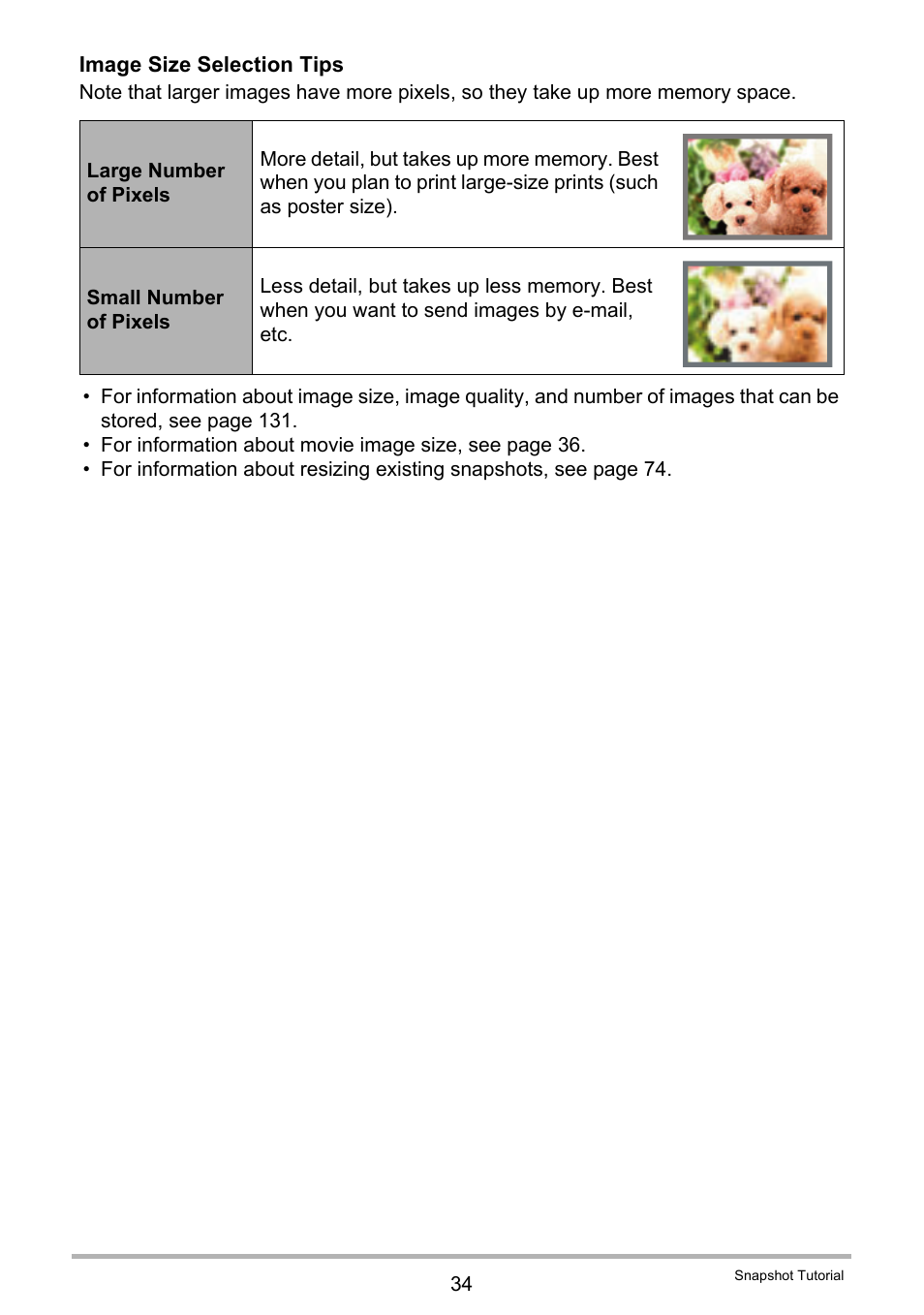 Casio EXILIM EX-Z28 User Manual | Page 34 / 137