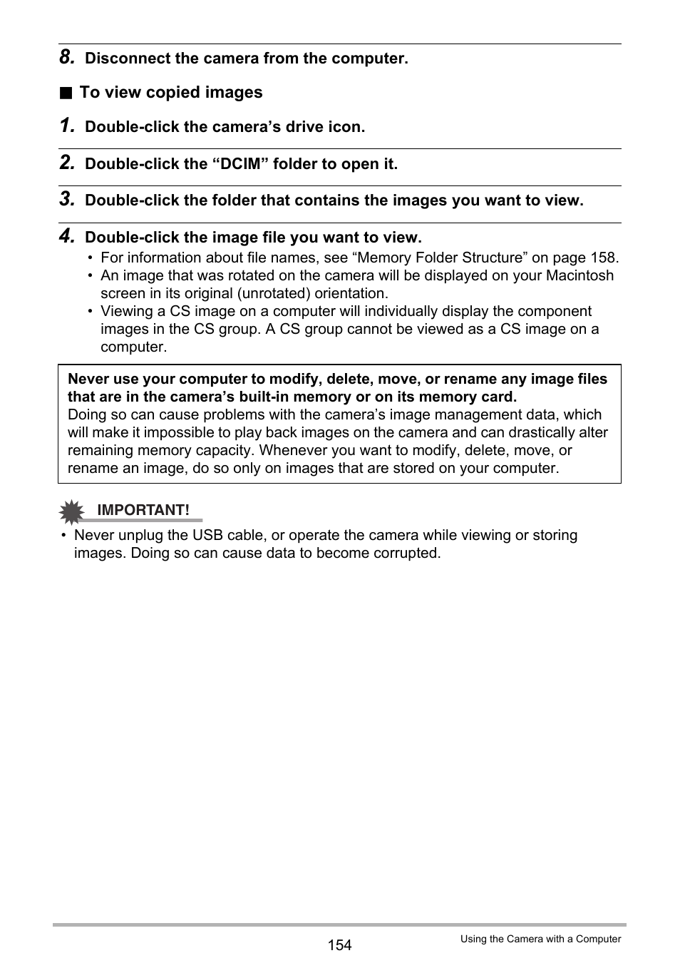 Casio EX-ZR200  EN User Manual | Page 154 / 201