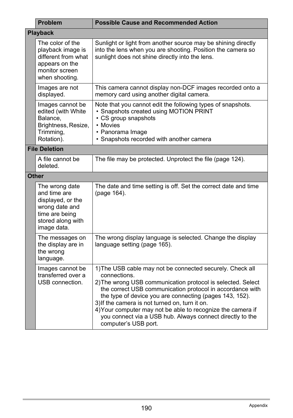 Casio EX-ZR200  EN User Manual | Page 190 / 201