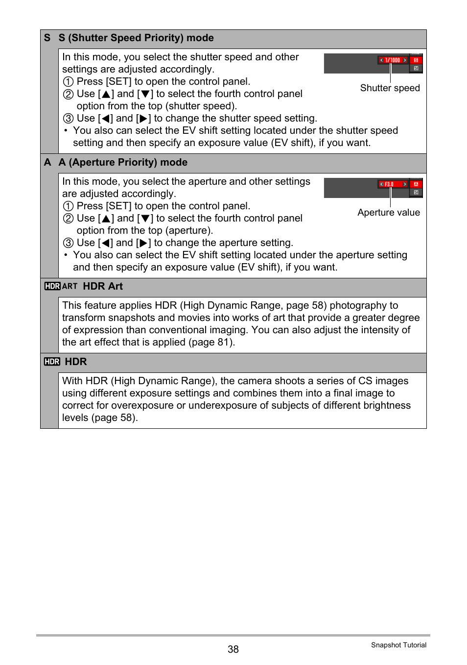 Casio EX-ZR200  EN User Manual | Page 38 / 201