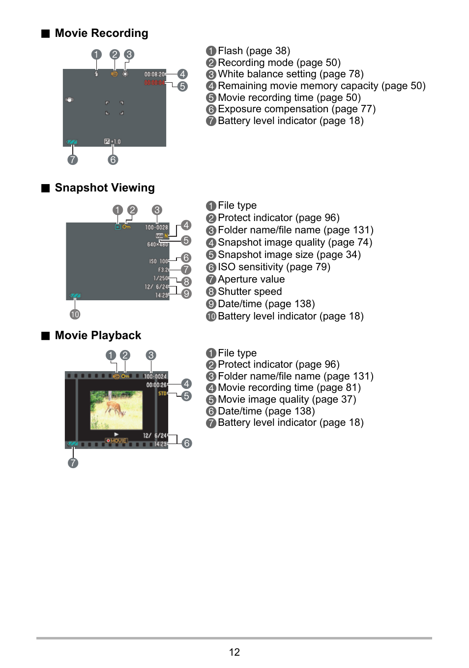 Casio EXILIM EX-Z800 User Manual | Page 12 / 187