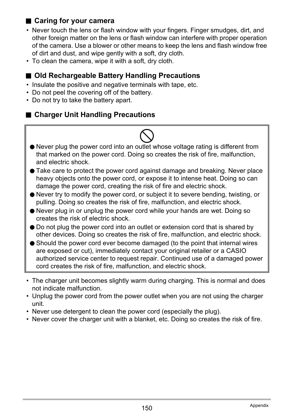 Casio EXILIM EX-Z800 User Manual | Page 150 / 187