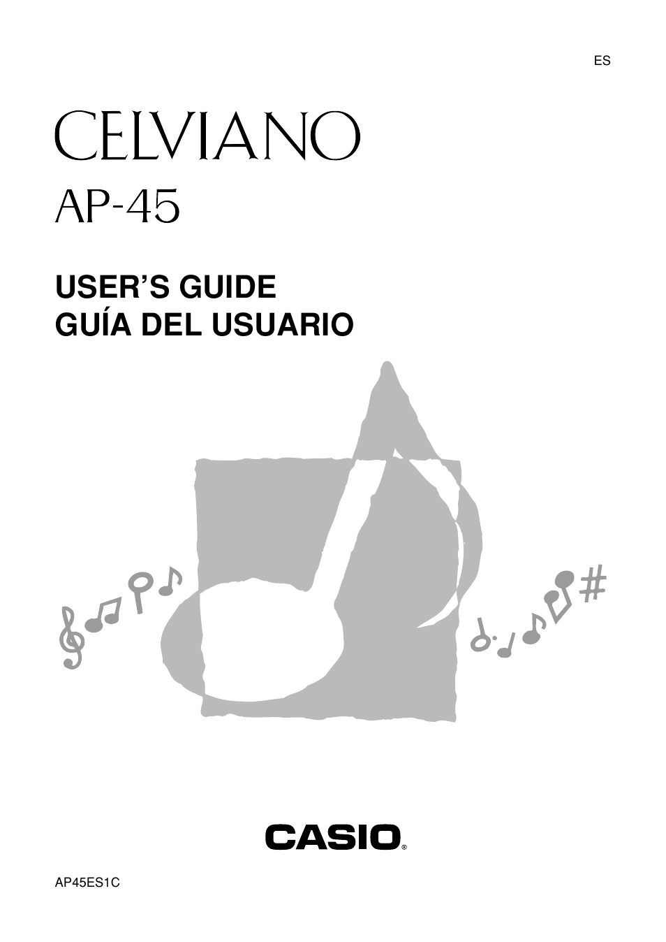 Casio CELVIANO AP45ES1C User Manual | 53 pages