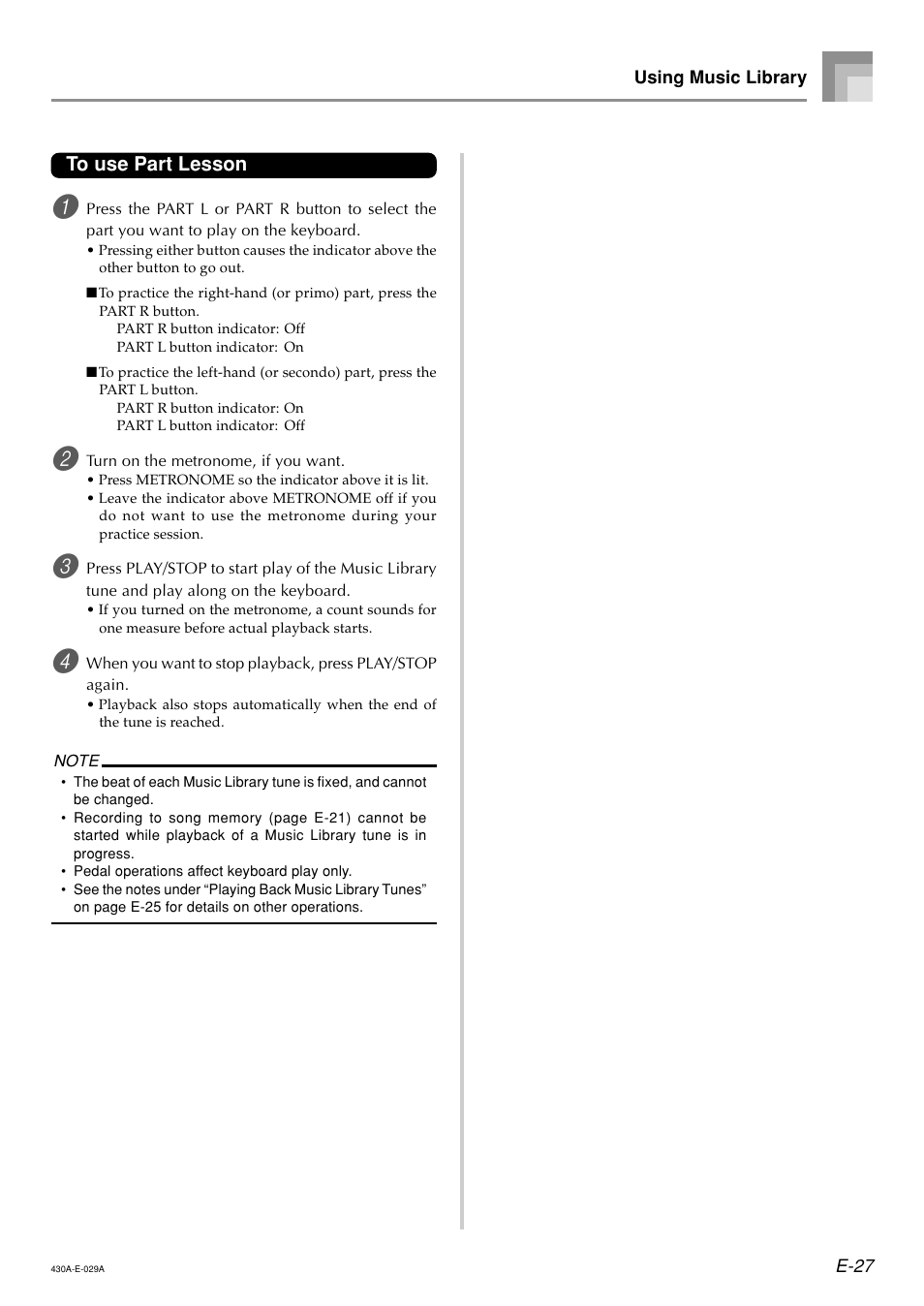 Casio CELVIANO AP45ES1C User Manual | Page 29 / 53