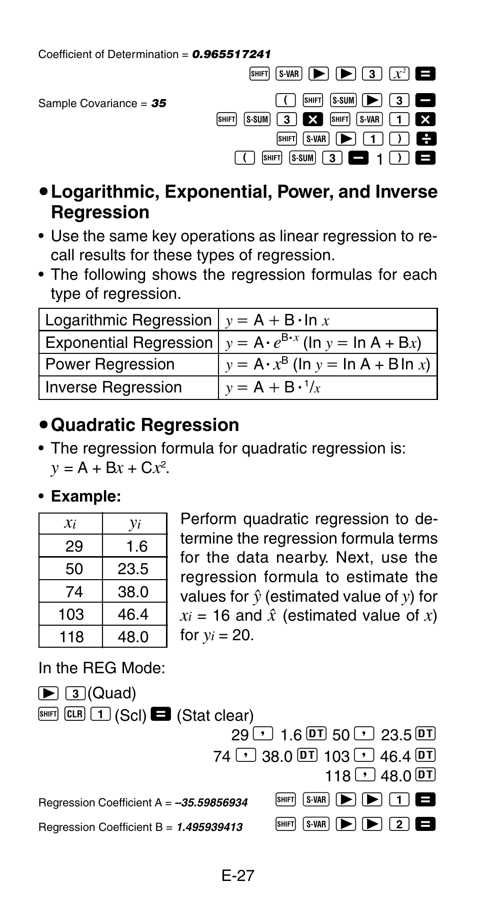 Casio FX-820MS User Manual | Page 29 / 38