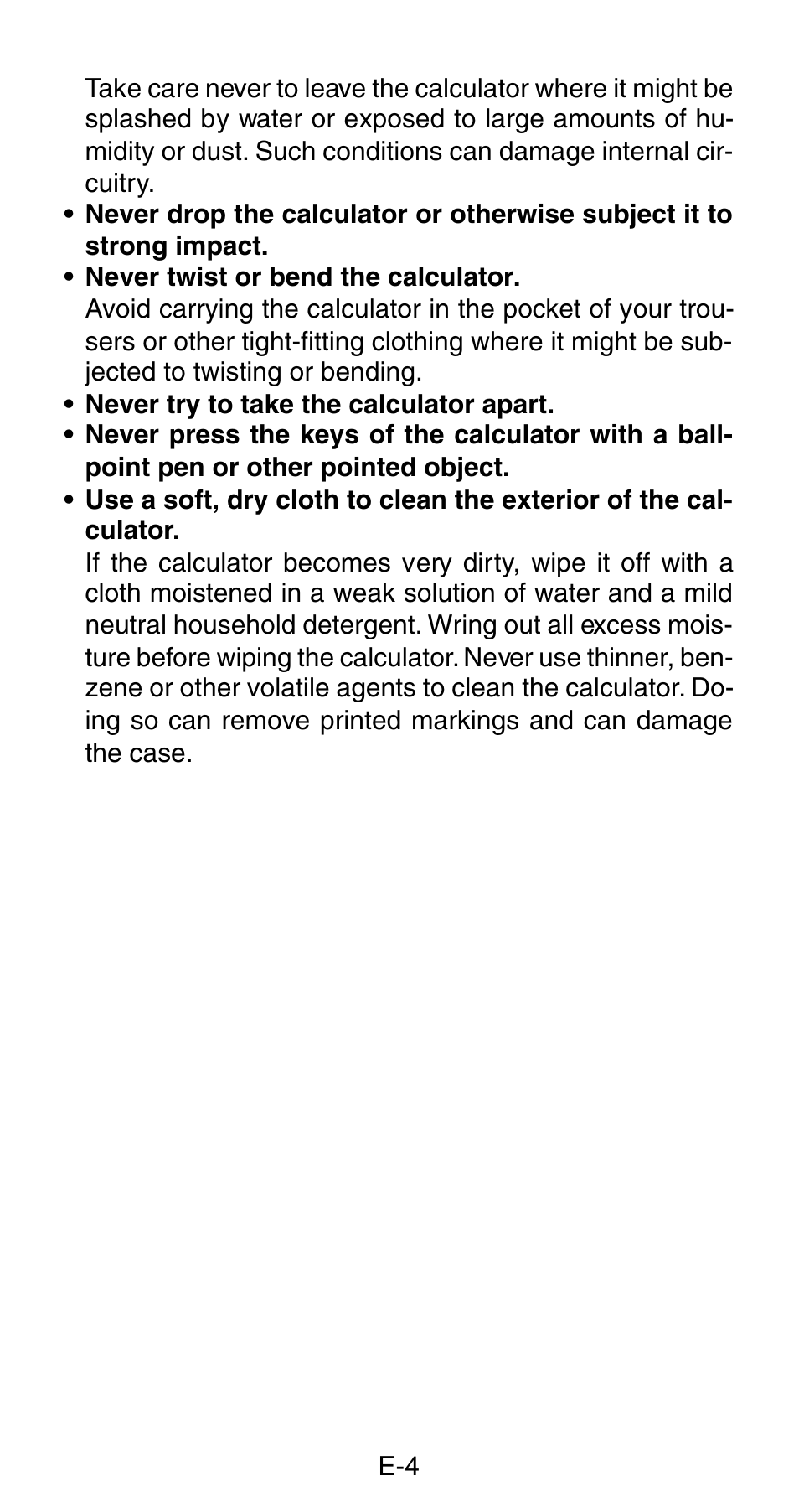 Casio FX-820MS User Manual | Page 6 / 38