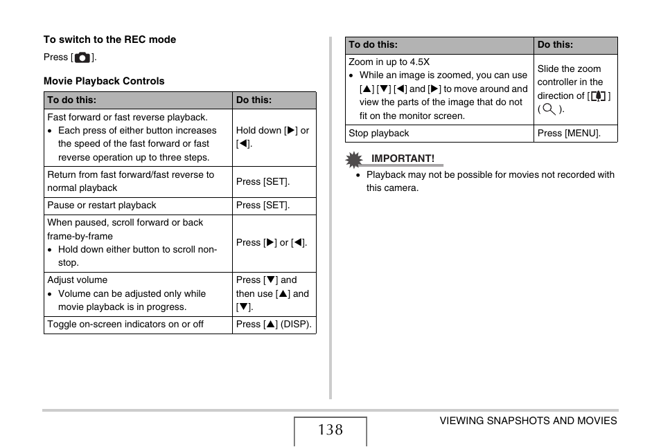 Casio EX-Z1050 User Manual | Page 138 / 252