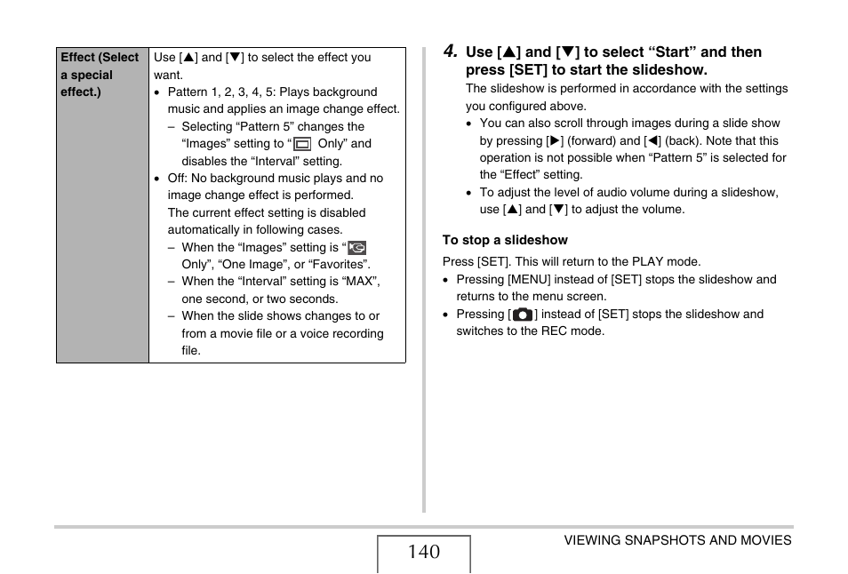 Casio EX-Z1050 User Manual | Page 140 / 252