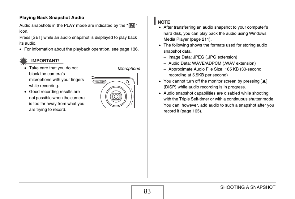 Casio EX-Z1050 User Manual | Page 83 / 252