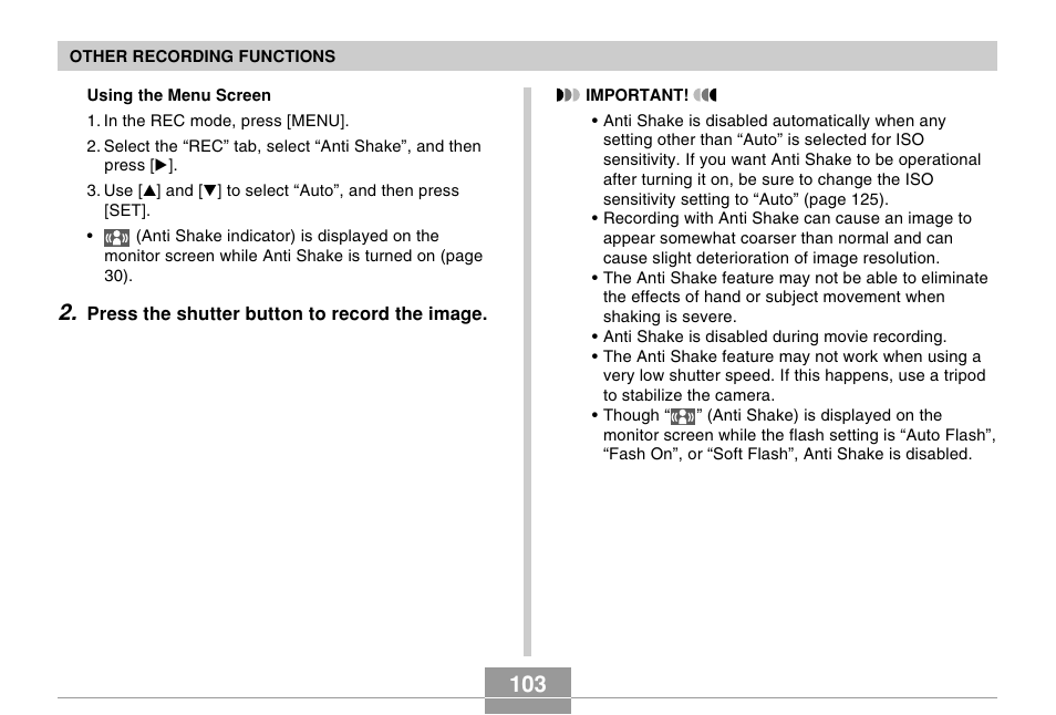 Casio EX-Z60 User Manual | Page 103 / 256