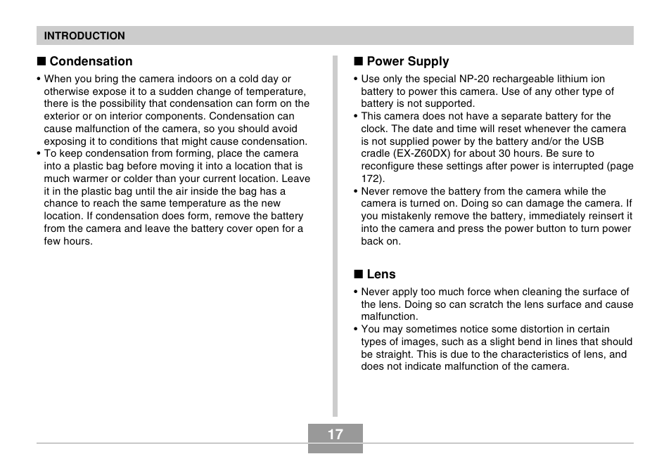 Casio EX-Z60 User Manual | Page 17 / 256