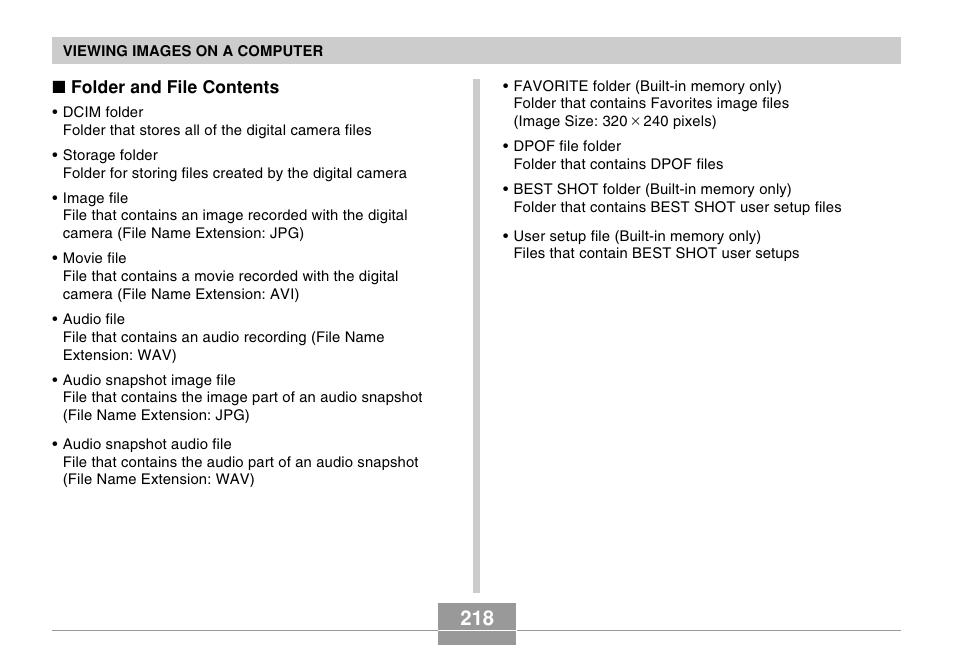 Casio EX-Z60 User Manual | Page 218 / 256