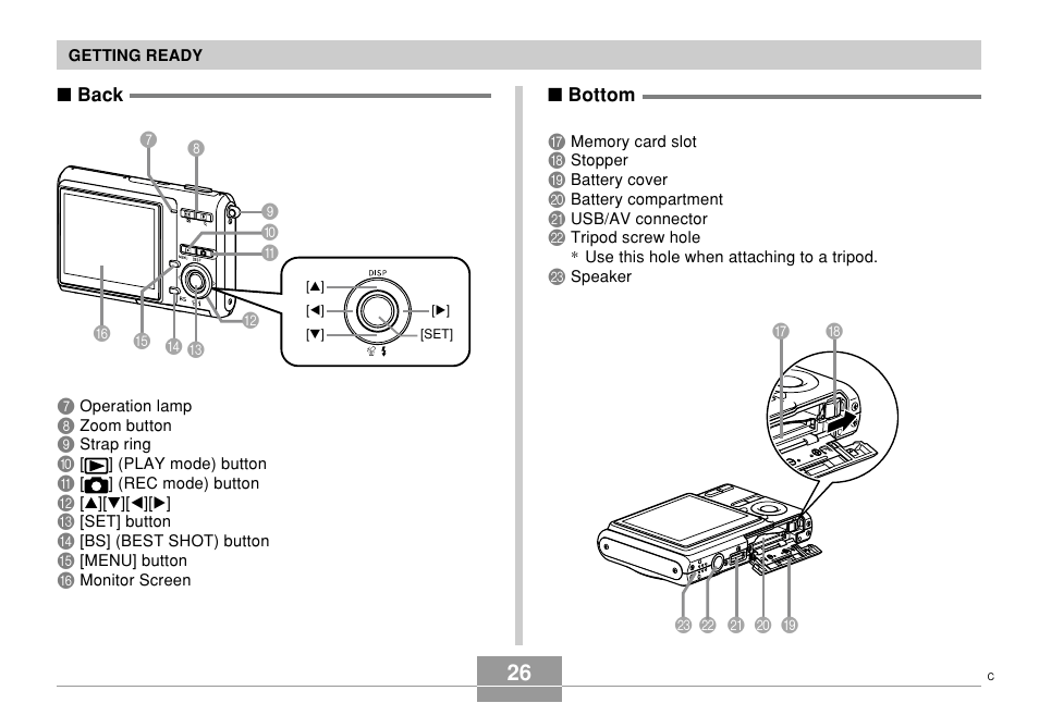 Casio EX-Z60 User Manual | Page 26 / 256