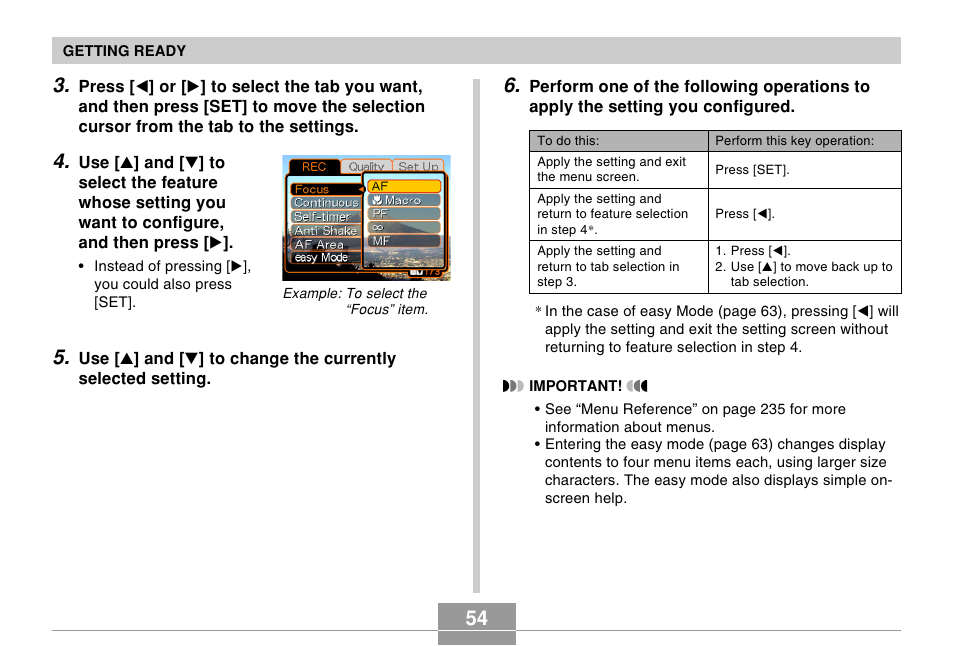 Casio EX-Z60 User Manual | Page 54 / 256