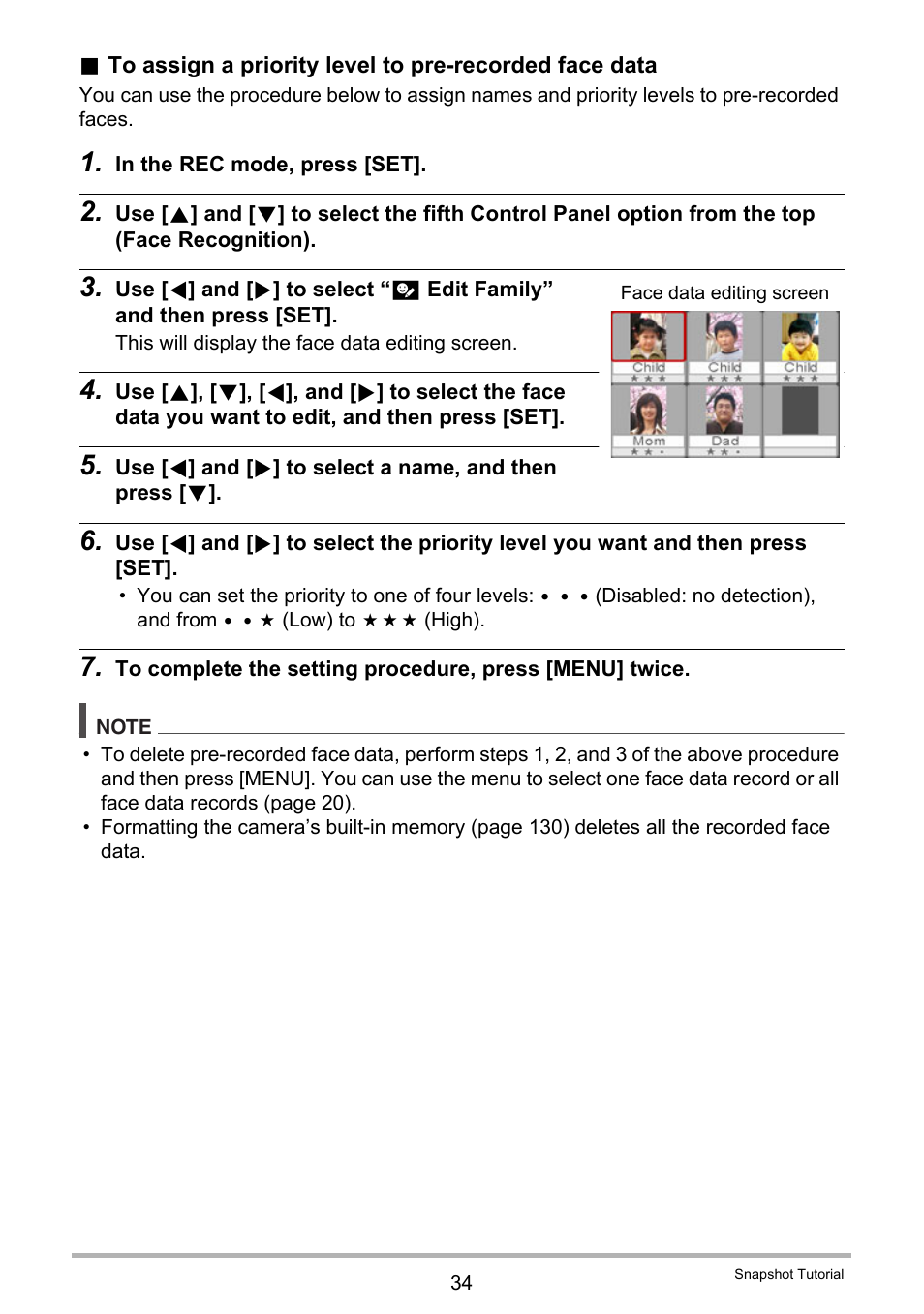 Casio exilim EX-Z80 User Manual | Page 34 / 165